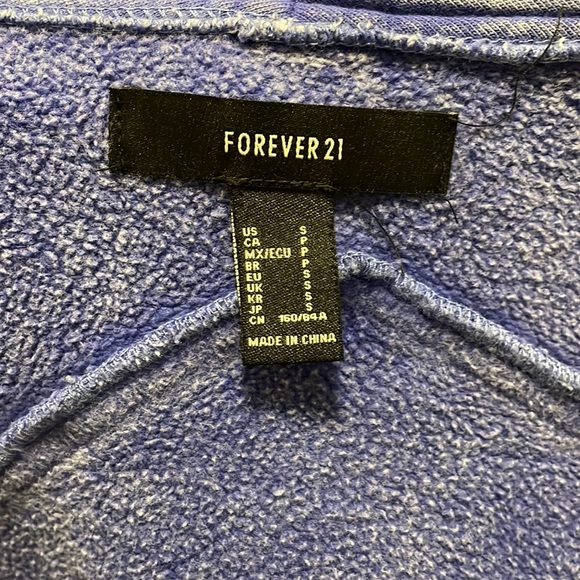 Washed blue cotton jacket - Picture 9 of 9